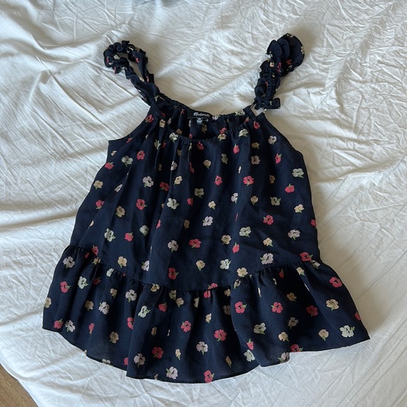 Madewell💛 Navy Blue tank - Picture 1 of 3